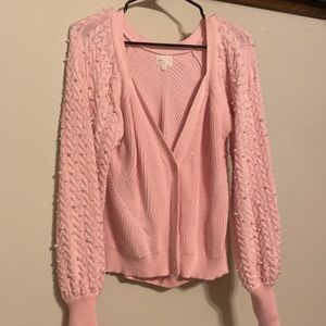 Pink and Pearl Sweater